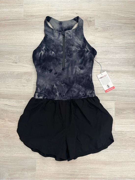 Relay Active Pants - NWT Relay Active Women’s Kella Pocket Runsie Black Tie Dye - Size Small